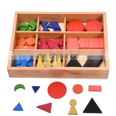 New style wooden toys help children sensorial montessori materials educational toy