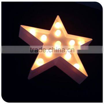 christmas motif novel big star decoration holiday light