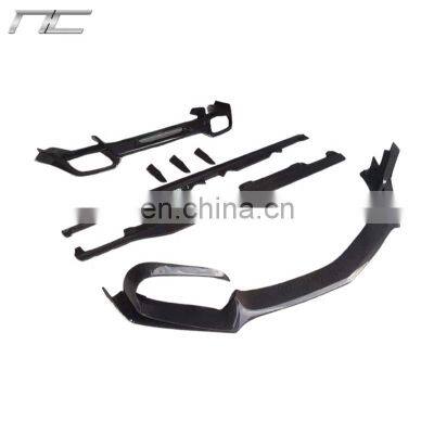 RennTech Style Carbon Fiber Front Lip Side Skirt Rear Diffuser Spoiler Suitable For Mercedes AMG GT C190 Body Kit