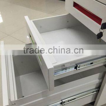 Hot Sale Metal Storage Pedestal Steel Drawer Cabinet With Lock photo-3