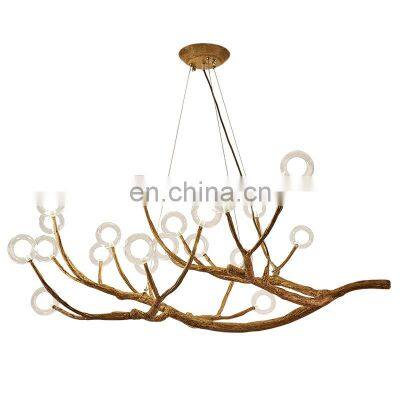 Nordic Tree Branch LED Pendant Light Modern Design Chandelier Lamp Bar Indoor Decoration Pendant Lamp