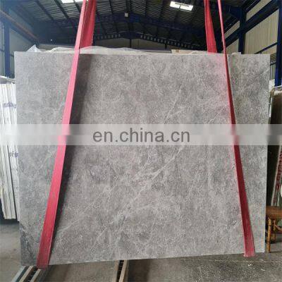 Premium Quality Customizable Luxury Grey Polished Marble Slabs with bookmatched Made in Turkey