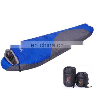 High Quality Mummy Sleeping Bag Winter Cotton Warm Tourism Sleeping Bags with Compression Sack Wearable Blanket for Hiking