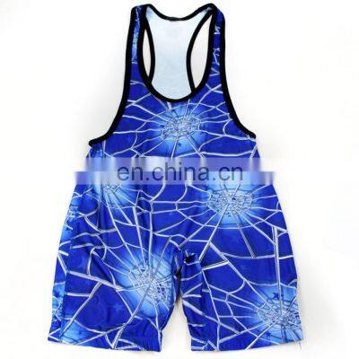 Custom Wrestling Singlet Gym Running Gym Singlet For Men