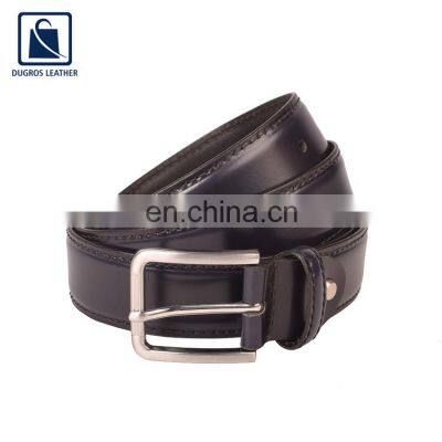 Attractive Pattern Unique Design Stylish Buckle Closure Type Men Genuine Leather Belt From Indian Supplier photo-2