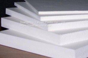 Customized Size Pure PTFE Round Sheets Engineering plastic teflon ptfe