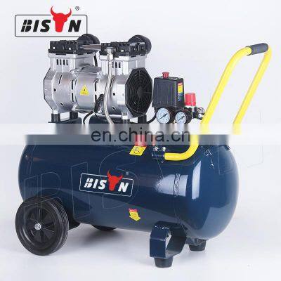 Bison China 2hp 70l Dental Electric Oiless Piston Air Compressor