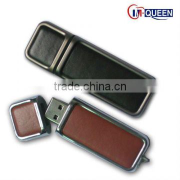 Leather usb flash drive