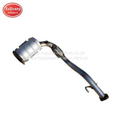 Exhaust manifold catalytic converter for BYD F6 2.0 front and middle catalytic converter