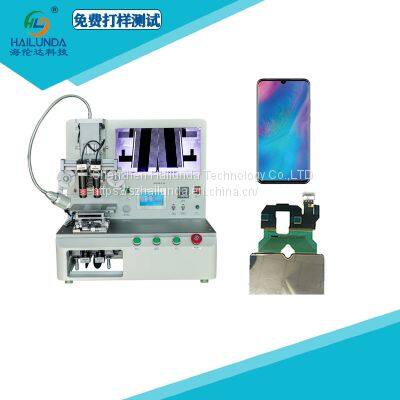 HAILUNDA GZC-COF280E Pulse Hot Press Machine for Screen Assemble Electronic Production FFC, FPC ACF New LCD Flex Cable Repair Machine ACF Bonding photo-3
