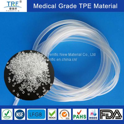 Factory-hot Highly transparent Thermoplastic Elastomer TPE Raw Materials for Medical Catheter