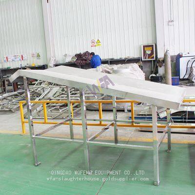 Support Customization Goat Slaughter Machine V Shaped Killing Table for Slaughtering Equipment photo-4