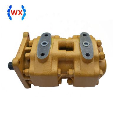 WX Factory direct sales Price favorable Hydraulic Gear Pump 07400-30100 for Komatsu Bulldozer Series D75S-3