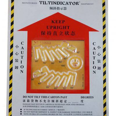 TiltIndicator plus Tiltwatch plus этикетки
