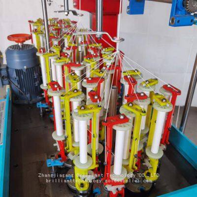 High Speed Round and Flat Rope Braiding Machine