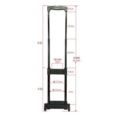 Factory Customized Toolbox and Backpack Pull Rod Three Sections Telescopic Belt Wheels Quiet and Wear-resistant photo-4