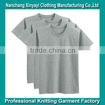 Plain Soft Cotton Custom Size T Shirts Wholesale Crew neck Mans Clothes for Sale