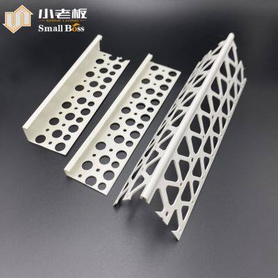 Baguette d'angle en vinyle décorative pour la protection des murs, baguette d'angle de enduit pour le domaine du bâtiment