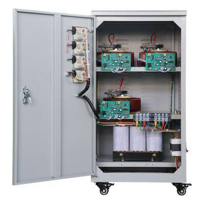 Automatic 3 Phase 5000W Servo Motor Voltage Regulator for Welding Systems