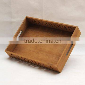 Antique Wooden Serving Trays photo-3