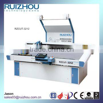 Dieless CNC Oscillating Blade Leather Cutting Machine