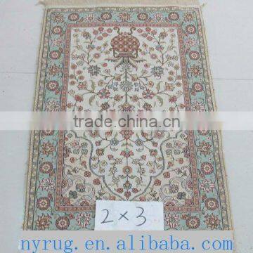 chinese handmade 8x10 ft' turkish 100% silk cheap carpet