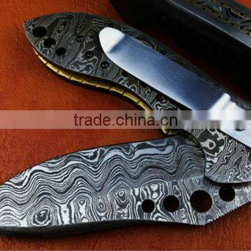 custom handmade damascus knife