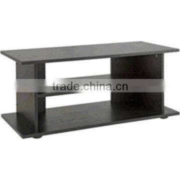 Glass and wood TV cabinet