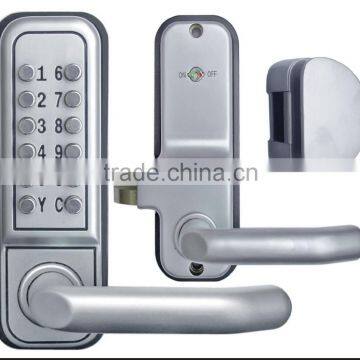 OSPON ALL-WEATHER MECHANICAL KEYLESS LEVER DOOR LOCK STAIN NICKEL OS610TL