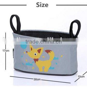 Animal Storage Bag Hanging Basket Diaper Bag Baby Stroller Organizer