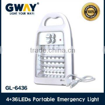 Rechargeable portable emergency light,6v 4ah rechargeable batteries