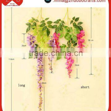 Large Artificial Westeria Cheap Wedding Decorations Silk Flowers photo-4