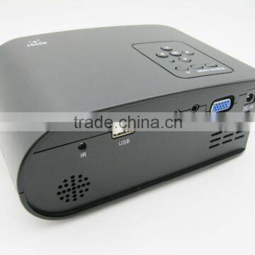 New Hot X6 MiNi LCD Home Theater Projector With 480*320p TV Function SD/VGA/HDMI/USB Port Better photo-3