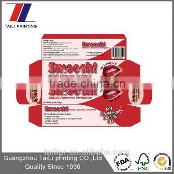Custom Toothpaste Tube Packaging,paper Printed Toothpaste Box Size photo-3