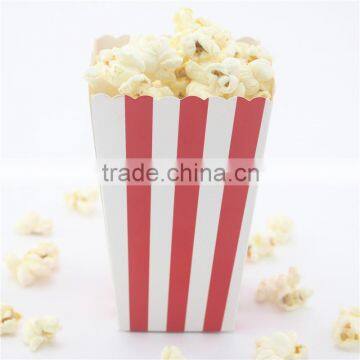 food grade paper popcorn box with custom design