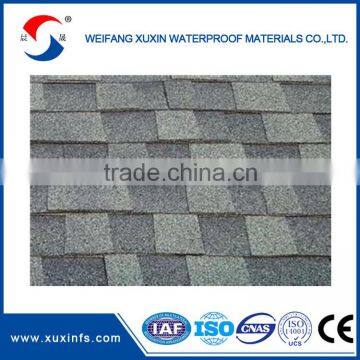 Rubber Roof Shingle Tiles Fibergalss Suface