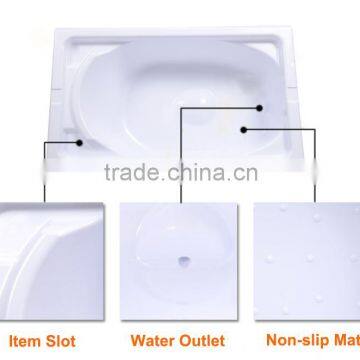 LHX-003A Indoor Application Plastic Folding Baby Changing Table With Comfy Padded Changing Mattress photo-4