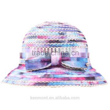 Factory Wholesale Female Colorful High Quality Straw Hats