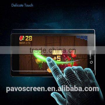 anti shatter glass screen protector for sony xperia z2
