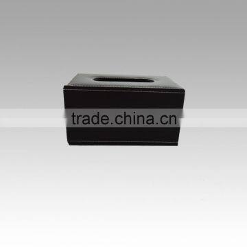 2014 Hot Selling PU Leather Small Tissue Box Magnet Home Car Decor New Design Multi-function photo-4