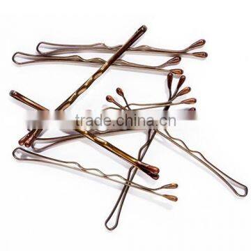 fashion rose color metal alloy bobby pins