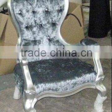 European style silver dining chair XYD097