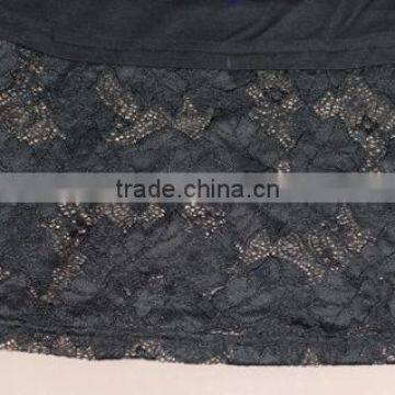 Autumn Fall Dress Woman Trendy Cotton Dress With Lace Joining Together Supplier's Choice photo-6