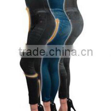 Slim Jeggings With Waist Belt