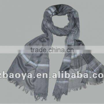 Earlier Autumn Dyed Yarn Scarf Fashion Men's Woven Scarf