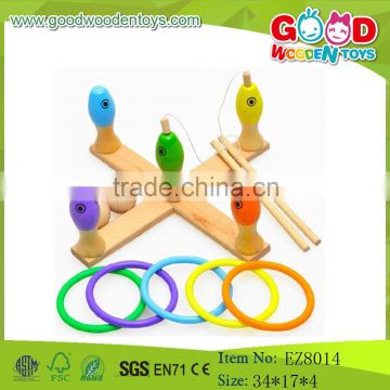 wooden fishing toys educational fishing game fishing set                        
                                                Quality Choice