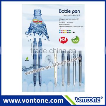 recycled bottle PET gel ink pen