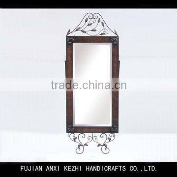 cast iron full length dressing mirror