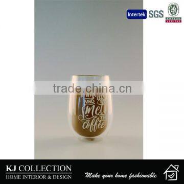 China Supplier Double Wall Glass Coffee And Tea Glass