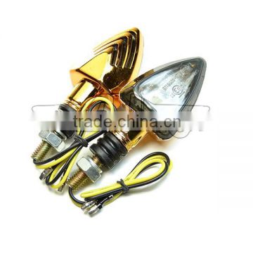 BJ-SL-021 Hot sale triangle 12V E-mark LED turn signal indicator light motorcycle